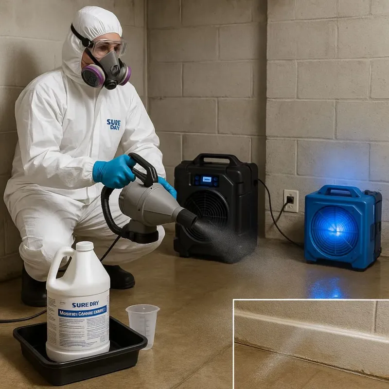 Sanitization and Odor Removal process in Avon Lake, OH