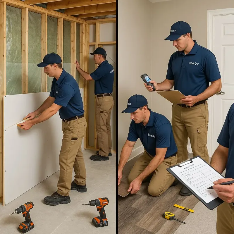Repairs and Reconstruction process in Avon Lake, OH