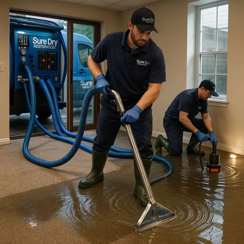 Water Extraction and Removal process in Avon Lake, OH
